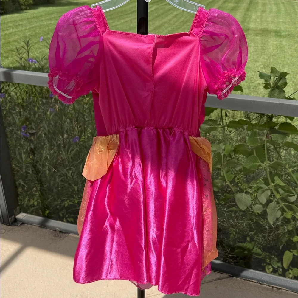 Rare vintage 2008 Barbie Liana Diamond Castle Costume Dress up size 4-6Y